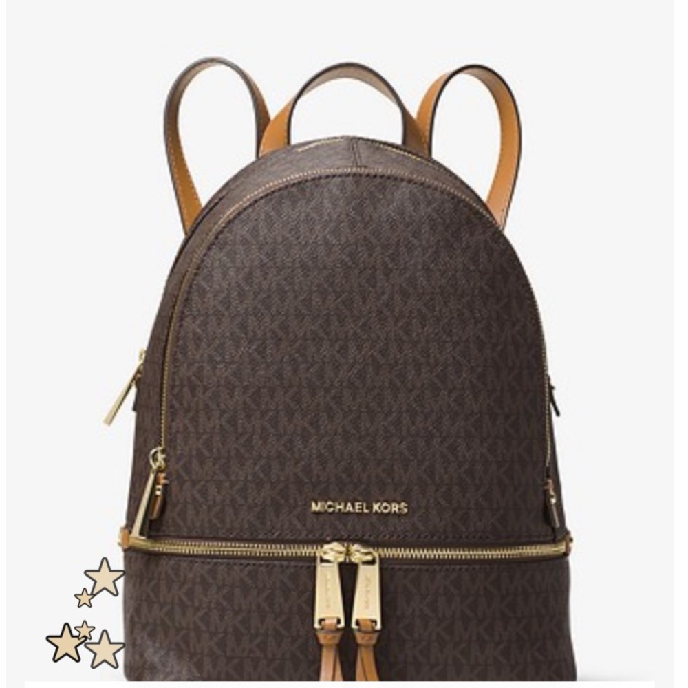 Michael Kors Rhea Medium Logo Backpack